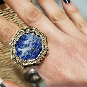 House of Harlow Geo Statement Ring size 6